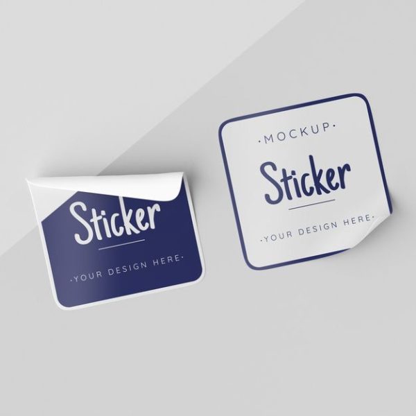 Custom Rounded Square Stickers